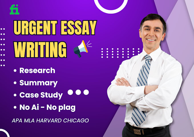 do essay writing summary, research writing, case study and report