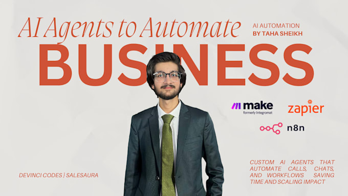 build ai agent, n8n ai agent, custom automation solution