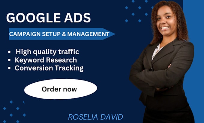setup, optimize and manage your google ads PPC campaigns