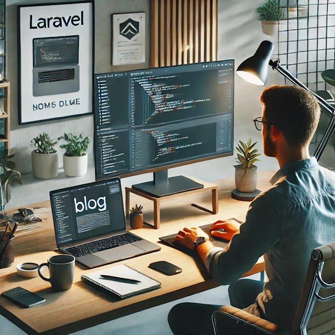 be your expert laravel developer for blogging websites
