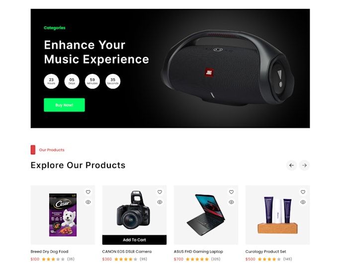 build a modern, high converting websites for your brand