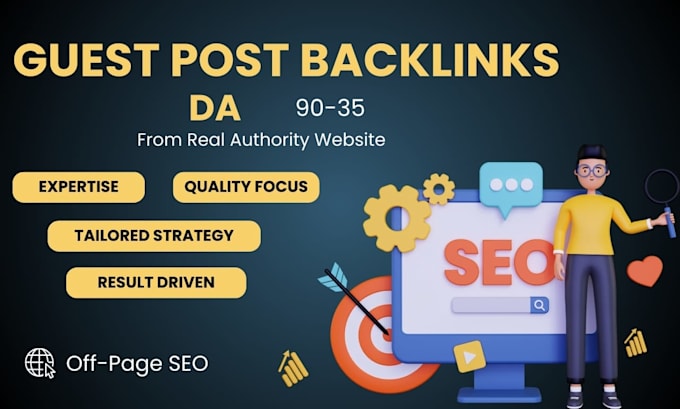 write and post guest articles on high da website for organic traffic growth