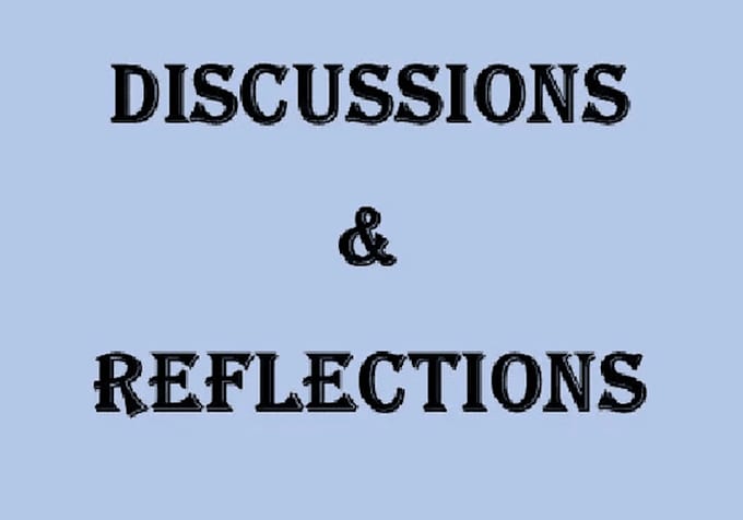 be your assistant forums, discussions, replies, reflections