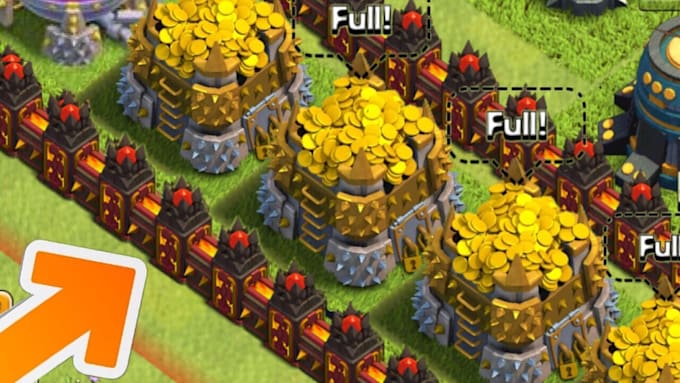 clash of clans upgrade walls
