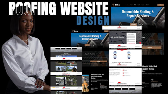 design construction website roofing website construction roofing website