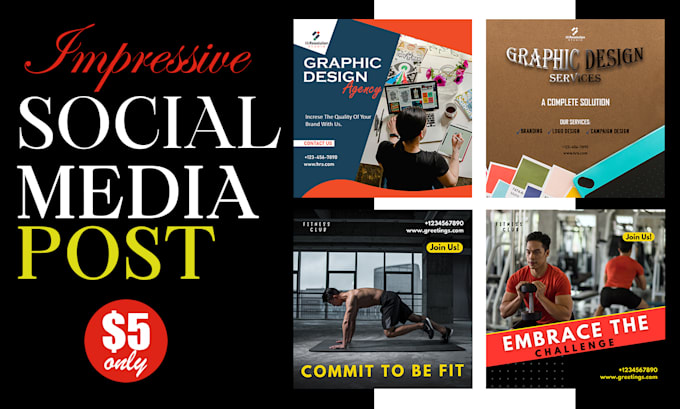 Design eye catching social media post stories and flyer brochure by ...