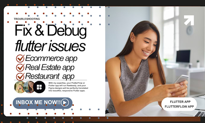fix flutterflow issue debug flutter app error build stunning ecommerce ui ux