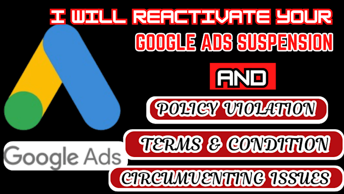 Fix and unsuspended your google ads account suspension issue by ...
