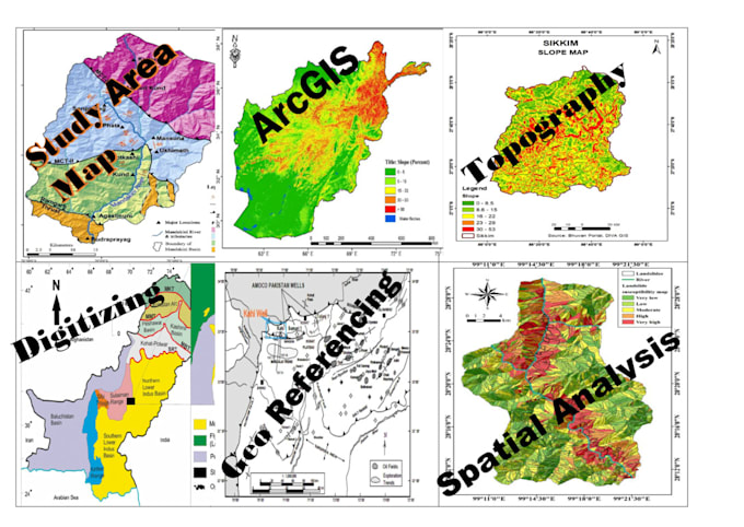 do gis mapping, digitizing and research projects fast