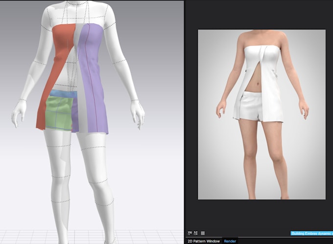 Design 3d clothing using clo3d and marvelous designer by Virkabdullah ...