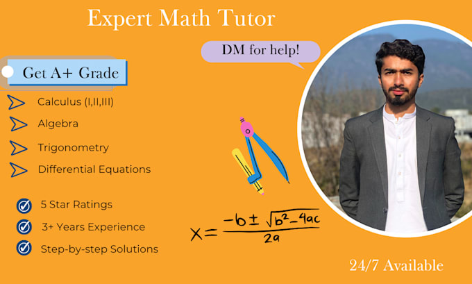 tutor online math algebra, precalculus, and discrete math