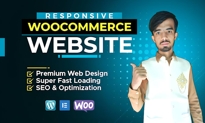 build ecommerce website online shop or webshop with wordpress woocommerce