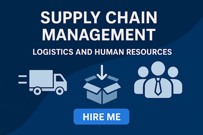 do supply chain management, logistics and human resources