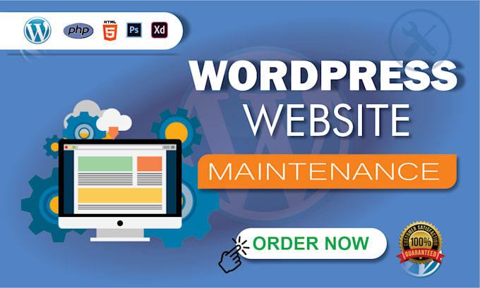 design, redesign wordpress website and website maintenance
