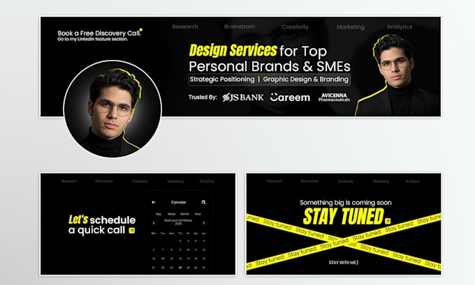 Do linkedin profile optimization and banner design for career growth by ...