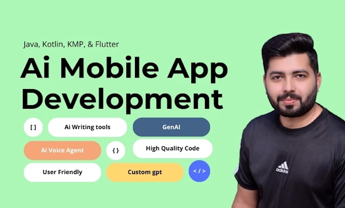 Do custom ai powered mobile app development for android and ios by ...
