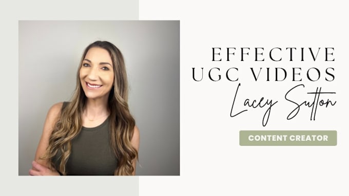 create ugc for tiktok, instagram, facebook as a woman over 40