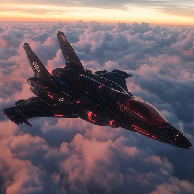 do an amazing sci fi spaceship or game art design for you