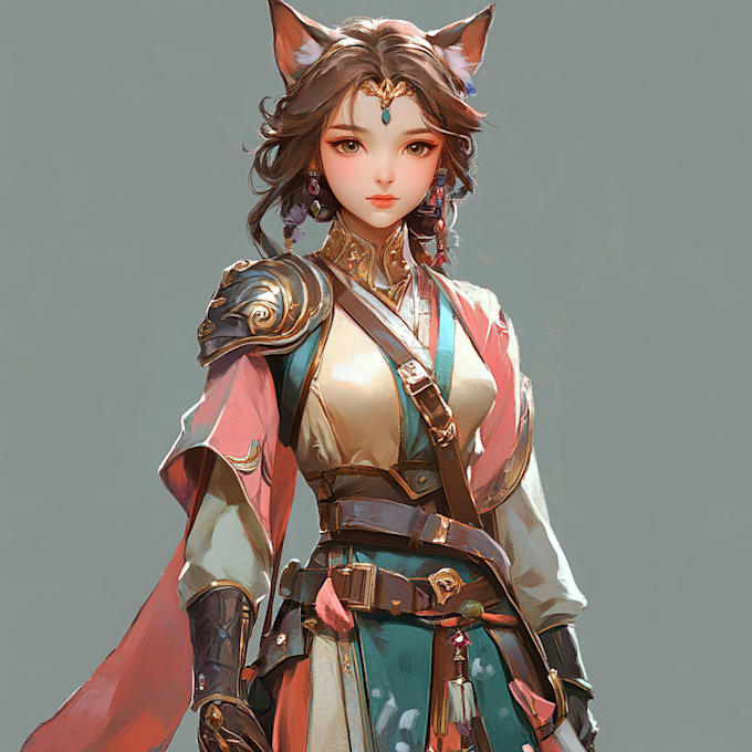 design your fantasy, game, sci fi ,dnd  and original characters