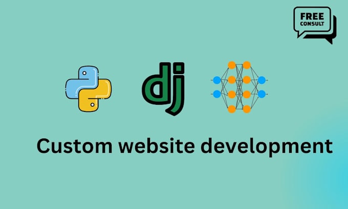 create ai website and software in python