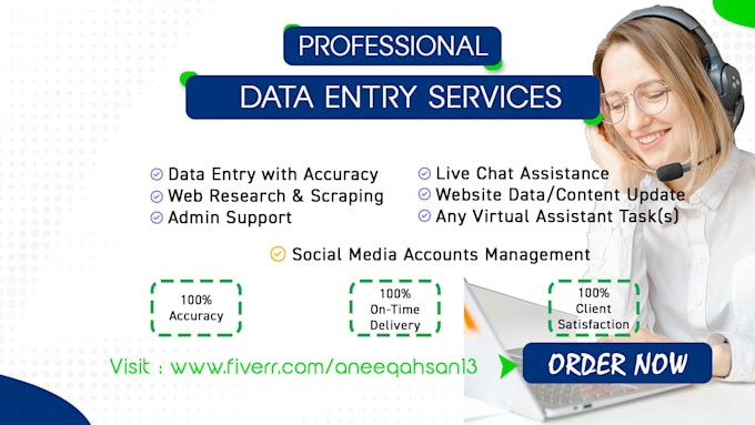 do fast and accurate data entry