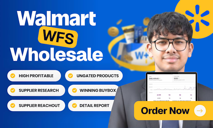 manage your walmart wfs wholesale business as your VA