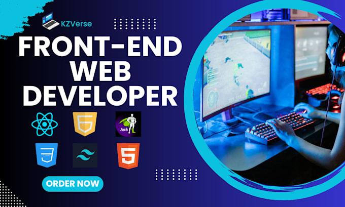 design a responsive frontend website using react, tailwind CSS,and figma to HTML