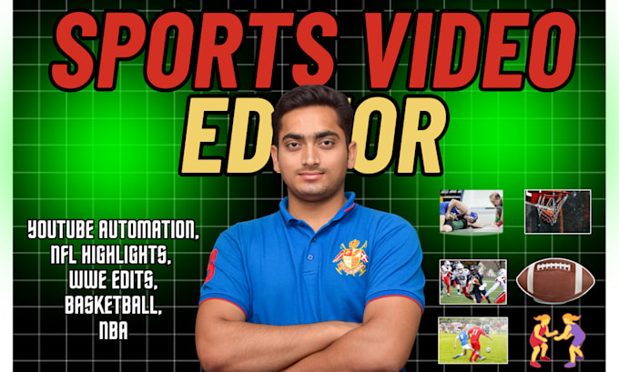 be your professional sports video editor
