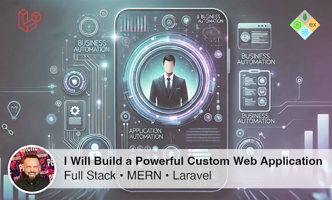 build a powerful custom web application full stack laravel