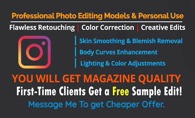 professionally retouch and enhance your personal and boudoir portraits