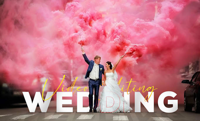 do cinematic wedding video editing