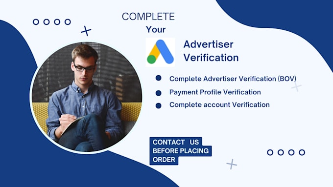 do google ads account complete advertiser verification