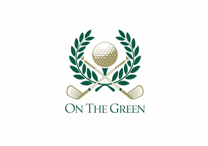 do professional golf logo design for your brand