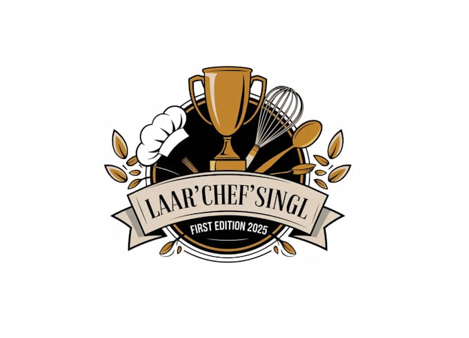 do professional chef logo design for your brand
