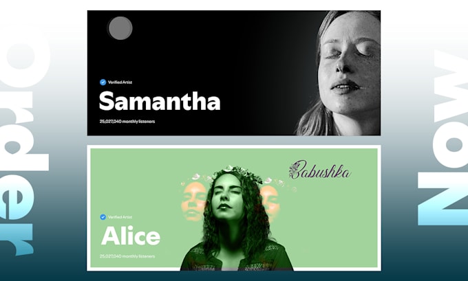 create stunning spotify banners for artists and podcasts