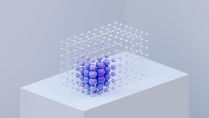 do 3d abstract and loop animation 3d illustration and art