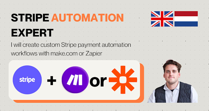 create custom stripe payment automation workflows with make or zapier or n8n