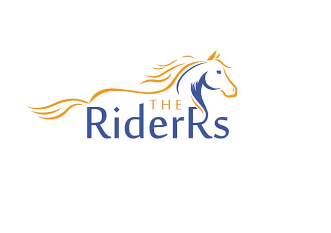 design caribbean chic convivial horse riding logo