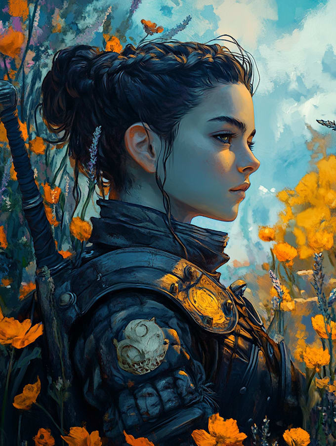 paint landscape environment, concept art, bookcover