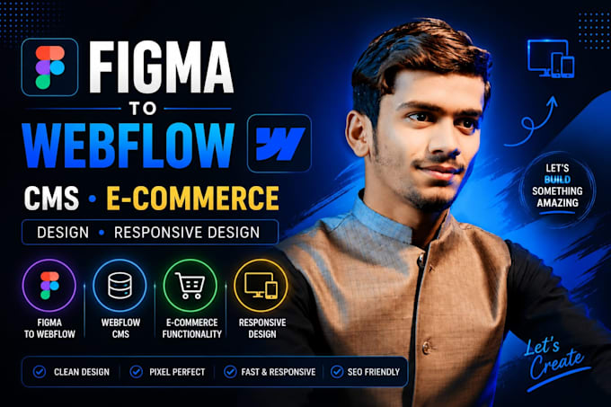 desgin develop webflow website figma to webflow webflow cms