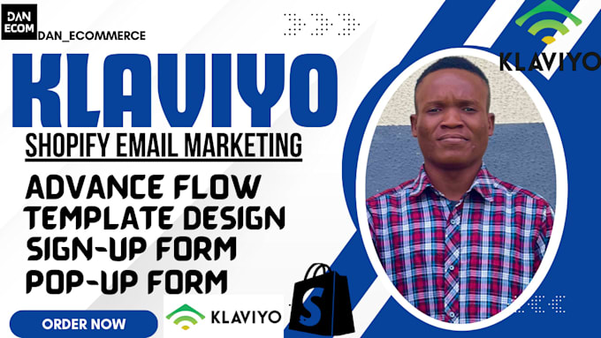 setup klaviyo email marketing flows, klaviyo email campaign,klavio shopify store