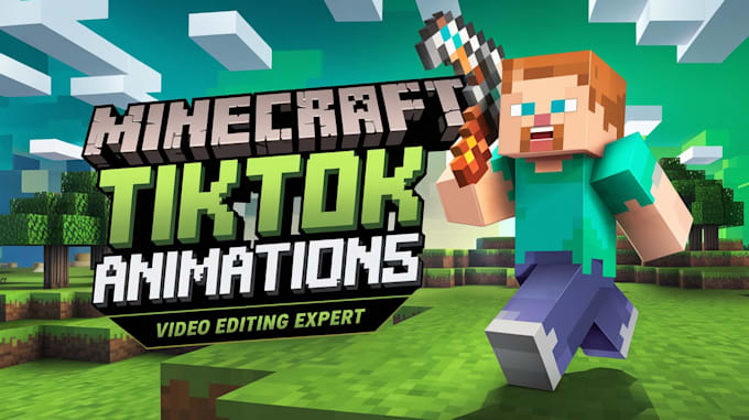Create 3d minecraft animation for youtube video, tiktok short by ...