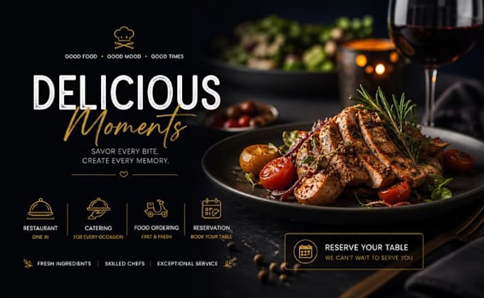 restaurant website, catering, food ordering, cafe, website, reservation website