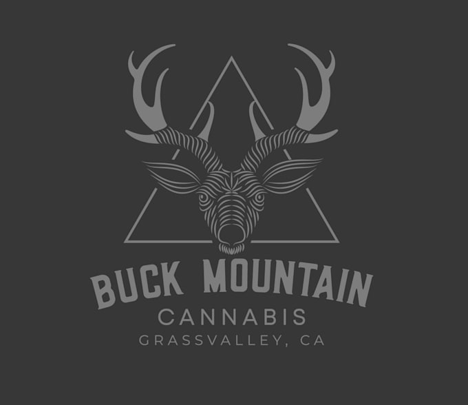 design awesome cannabis farm logo