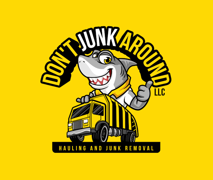 design cool hip junk removal business logo