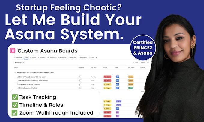 set up your asana boards and workflows for startup success