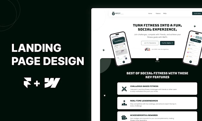 design interactive wix, webflow, framer website, wix studio, figma design