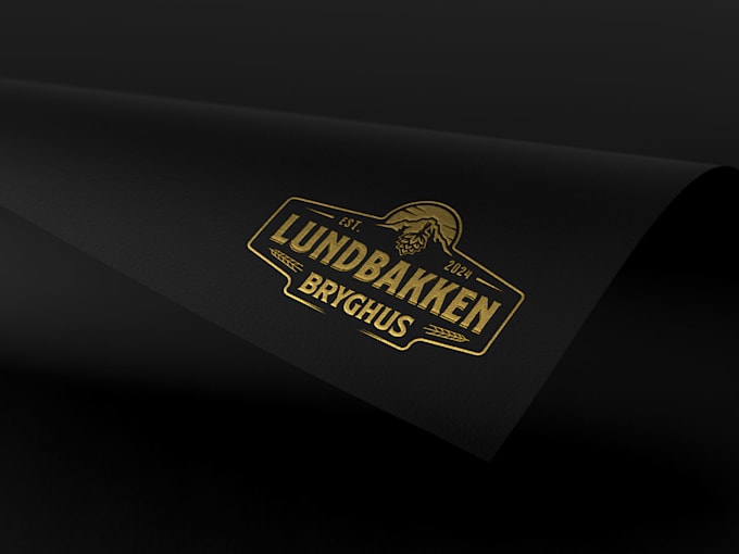 design a minimalist luxury brewery logo elevates your brand