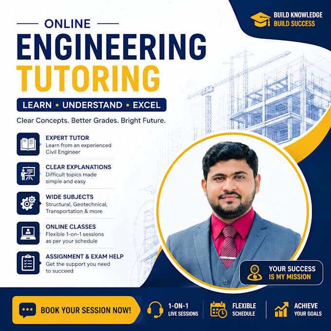 be your professional civil engineering online tutor