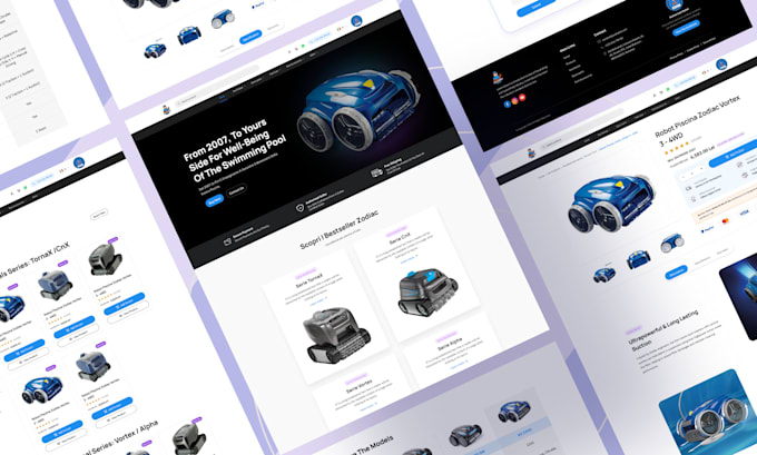 do website uiux, landing page uiux in figma
